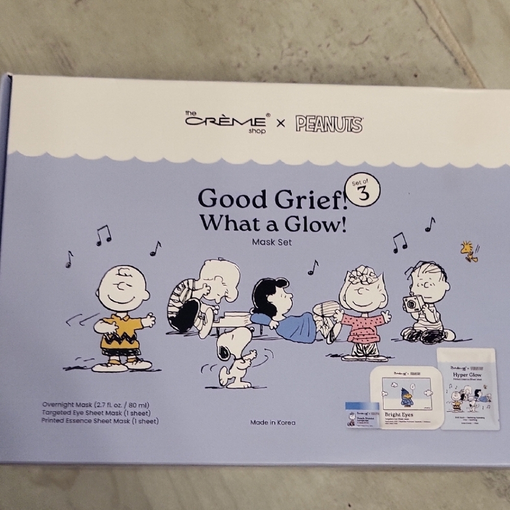 Peanuts Blue Bright Eyes Sheet Mask - Picture 4 of 5